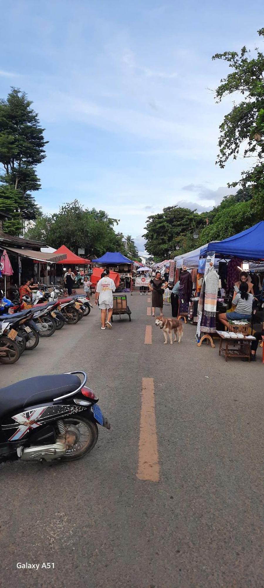 Aurora Backpackers Hostel Luang Prabang Bagian luar foto